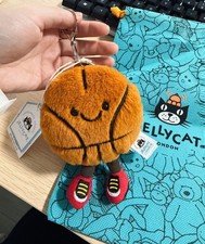 Jellycat Basketball Keychain   Plush Bag Charm