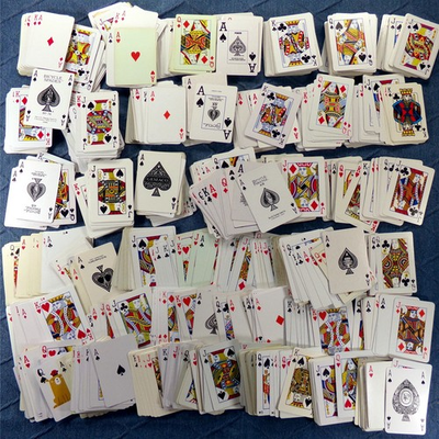 #ad 1000 ACES amp; FACES All Ace King Queen Jack Playing Cards Huge Mixed Bulk Card Lot $95.00