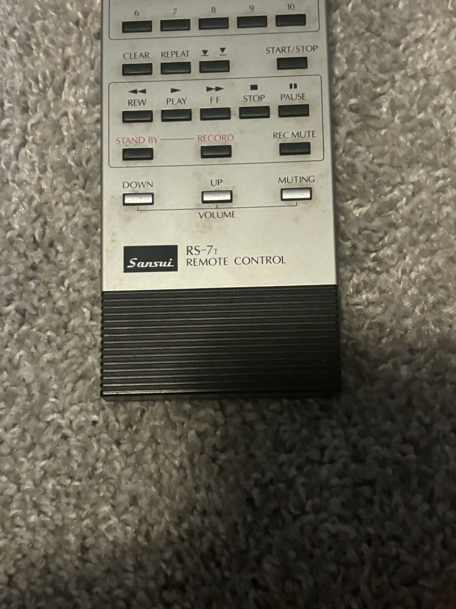 Sansui RS-7 - With Remote Control Turns On | eBay
