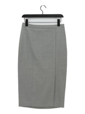 Banana Republic Women's Midi Skirt UK 8 Grey Polyester