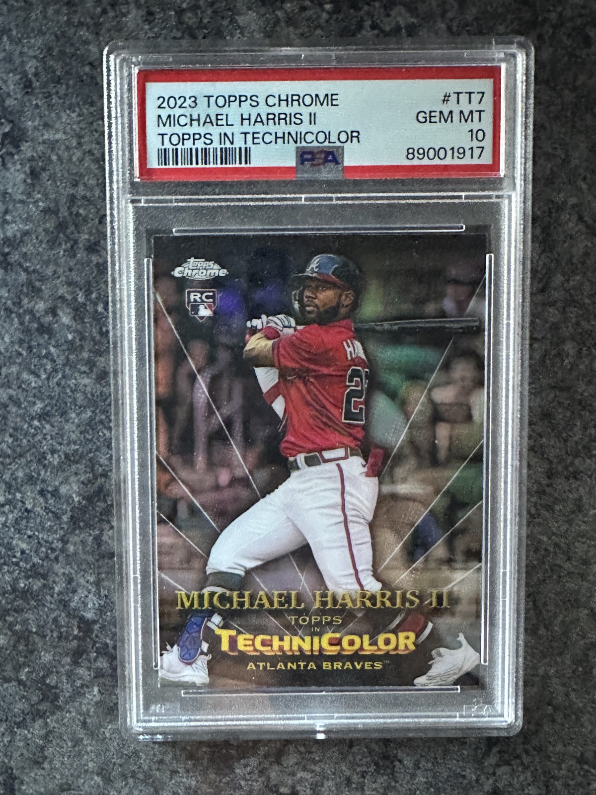 2023 Topps Chrome - Topps in Technicolor Michael Harris II #TT-7 (RC)