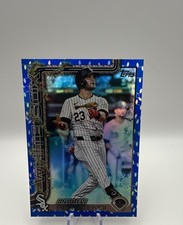 2025 Topps Holiday - Andrew Benintendi #H84 Holiday Blue Metallic Glitter