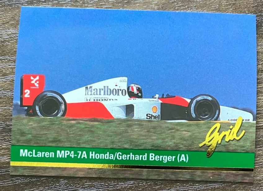 Photo Dédicacée Gerhard Berger - Formule 1 - Original - Motorsport - Allemagne