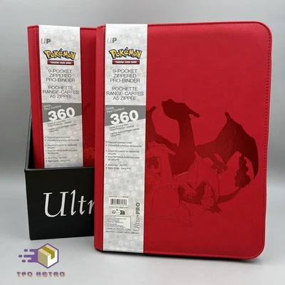 Ultra Pro Elite Series Charizard Zipper 9-Pocket Binder Pokemon TCG - BRANDNEU - Bild 1 von 4
