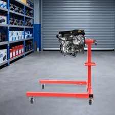 567kg/1250lbs Rotating Engine Stand Adjustable With 360 Degree Mounting Head