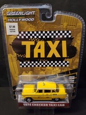 Greenlight Checker Taxi Cab 1974 Taxi 1:64 44890C