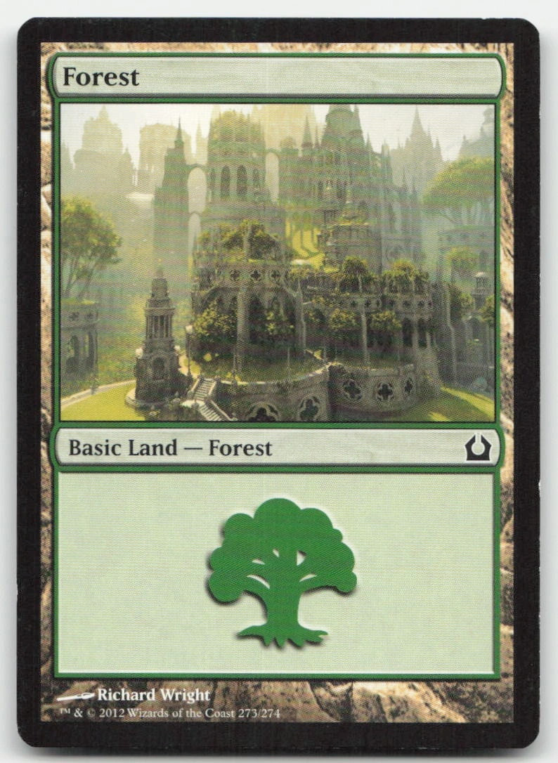 Forest 273/274 Return to Ravnica Common MP MTG