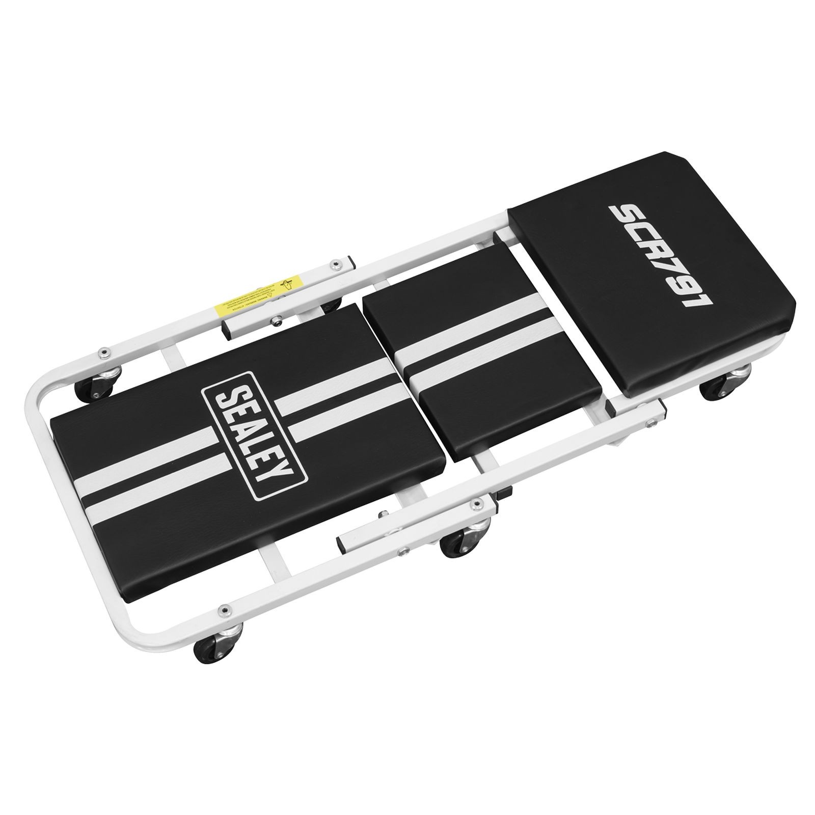 Sealey Compact Steel Creeper/Seat with 6 Wheels - SCR791