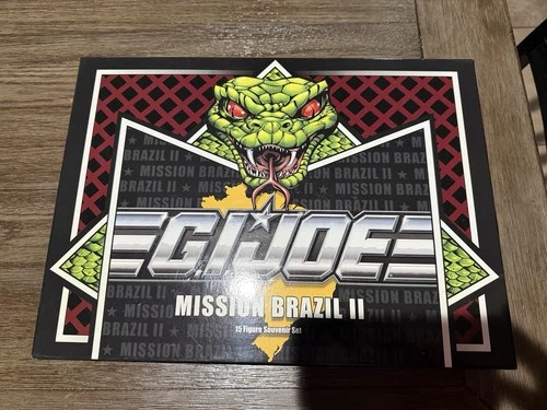 GI JOE 2011 MISSION BRAZIL II JOE CON Box Set HTF L@@k Read Description