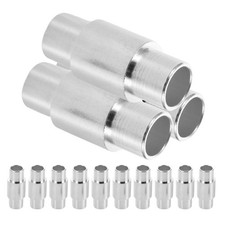 16pcs Inline Skate Wheel Spacers: Aluminum Axle Sleeve Inserts - Replacement