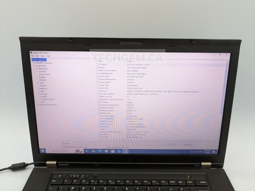 Lenovo ThinkPad T530 15.6" Intel i5-3230M 8GB RAM 500GB Windows 10 Pro - Picture 2 of 12