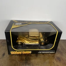 1934 Ford Coupe 1:25 Scale Diecast Car *24k Gold Edition* First Gear Wix Filter 