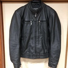 BMW Motorrad Leather Rider's Jacket Black Size 46