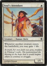 Soul's Attendant C Rise of the Eldrazi 44 MP MTG