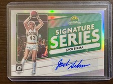 2020-21 Donruss OPTIC Jack Sikma AUTO Signature Series Holo SuperSonics HOF