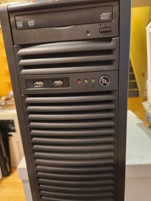 Supermicro SuperChassis CSE-731 500B i7-2600 3.4GHz 8GB Tower Server Workstation