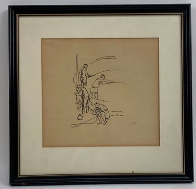 Rare Hermann Max Pechstein Original Lithograph