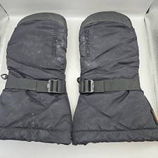 Thinsulate Microlar 3 Mens XL Hotfingers Waterproof/Breathable Black Mittens