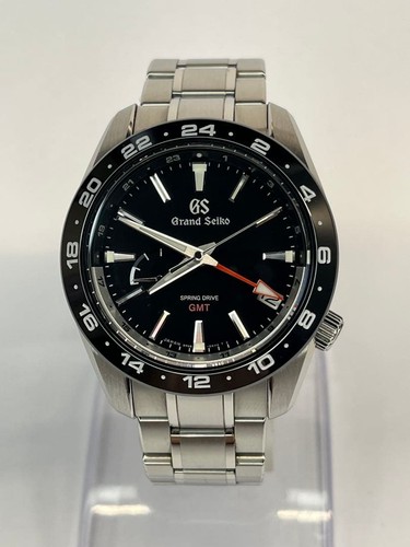 Grand Seiko SBGE253 Spring Drive GMT Stainless Steel Ceramic 40.5mm Mens Watch