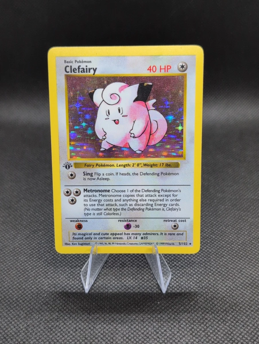 Pokémon TCG Individual Trading Card Games Base Set English 1st