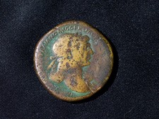 Trajan Sestertius-Pax seated?