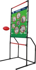 Sport Squad Endzone Challenge - 2-in-1 Football Toss and Flying Disc Toss - Back