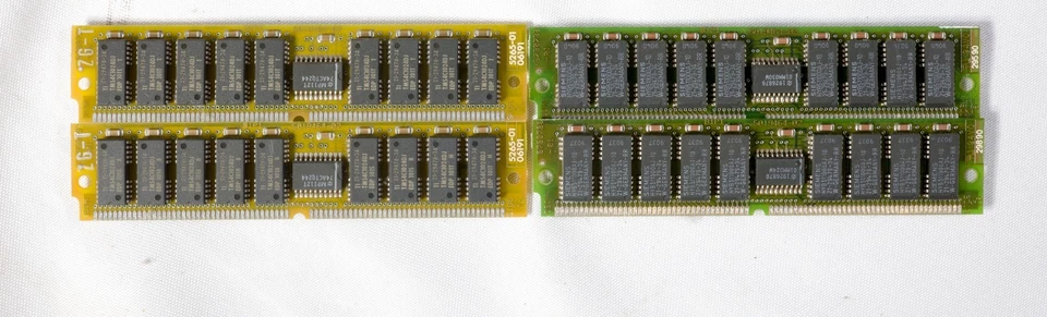 Vintage 2MB Parity 80 pin SIMMs for DECstation 5000 2100 3100 - Image 2 of 2