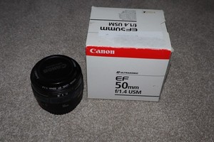 Canon EF 50mm f/1.4 USM Lens