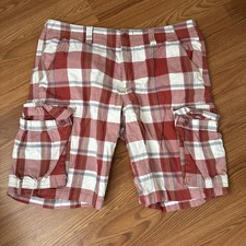 Broken-In Men s Cargo Shorts Sz38 Old Navy