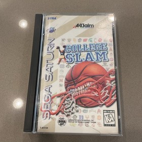 College Slam Madden 97 NHL All-star Hockey Sports Lot Sega Saturn DAMAGED CASES