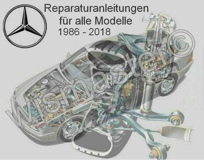 Mercedes Benz & AMG Reparaturanleitung WIS ASRA EPC 2018 auf 64 GB USB Stick