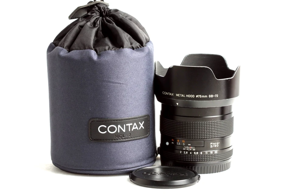 Lente estándar Carl Zeiss Contax 645 Planar 2/80 T* - Imagen 2 de 4