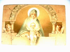 VINTAGE CHRISTMAS POSTCARD MADE IN GERMANY