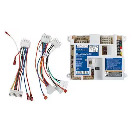 White-Rodgers 50M56u-751 Furnace Board, 25Vac, With Wiring Adapter