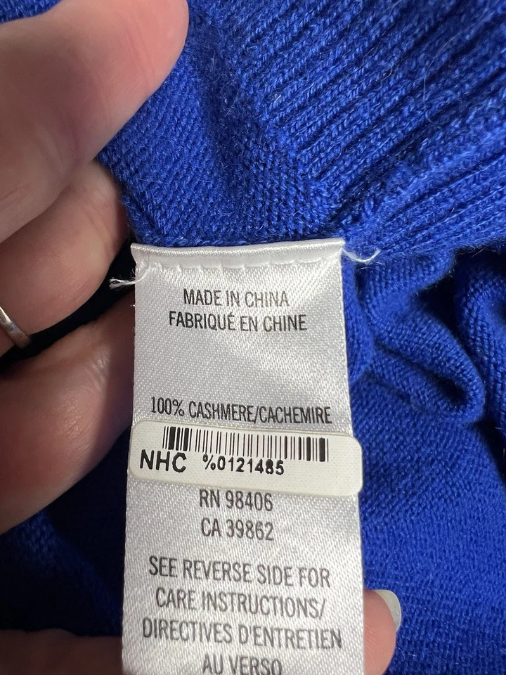 Name Brand Craft Cutter 3.13 lbs 100% Cashmere Sweaters Lot of 7 Multi Colors - Image 4 of 4