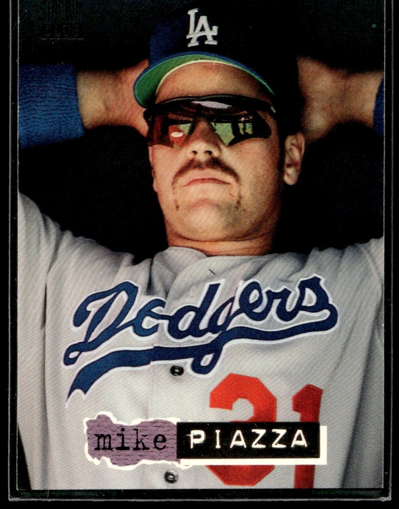 1994 Stadium Club Mike Piazza #1 Los Angeles Dodgers