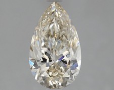 1.54 Carat Cert. GIA Pear Cut Natural Mined Diamond Loose K color SI2 clarity 1966.17 per carat