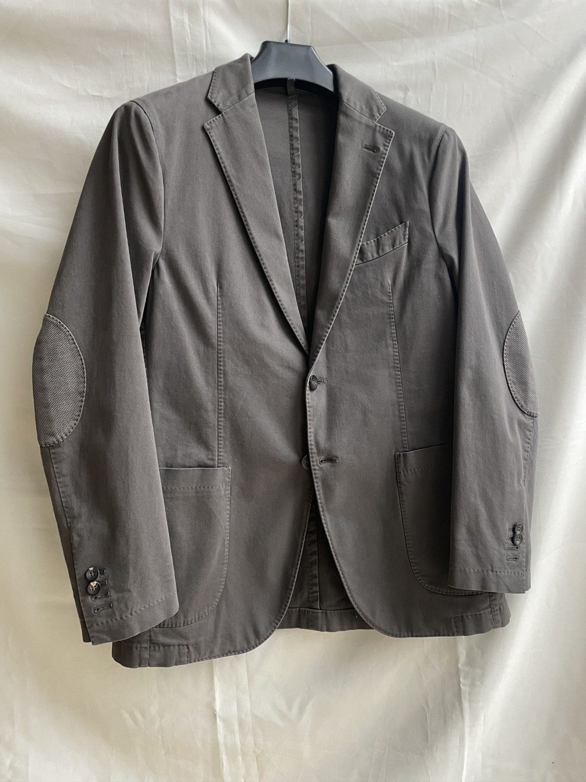 Boggi MIlano B-Elton Unlined Garment Dyed Cotton Blazer Size EUR 50