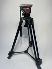 Manfrotto MVH500A Fluid Head with MVT502AM 2 Stage Tripod CG01LMX w/ doevetail