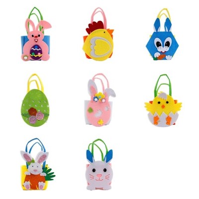 Children Craft Bag Handmade Festival Basket for Craft and Holiday Decorations