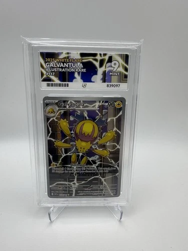 Pokémon Galvantula 117/086 - SV10.5: White Flare - Illustration Rare Ace 9