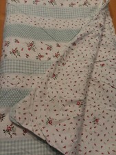 PRETTY Floral Rose 56x72" Baby Girls Nursery Child Bed Cover Reversible Quilt Z7