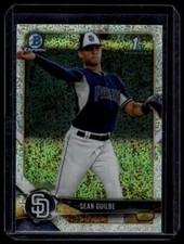 2018 Bowman Draft #BDC-144 Sean Guilbe Chrome Sparkles Refractor