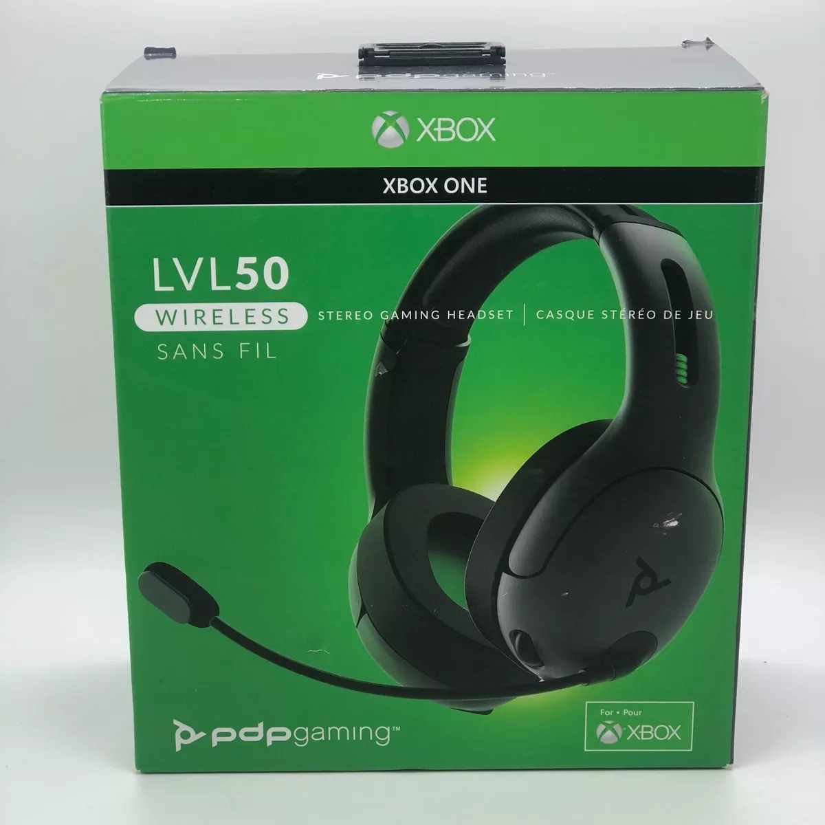 PDP Gaming LVL50 Wireless Stereo Headset with Noise Cancelling Microphone:  Black - Xbox One