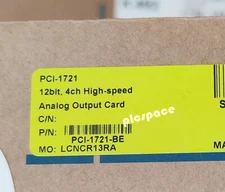 ADVANTECH PCI-1721-BE brand new 12-bit 4-channel high-speed analogue output card