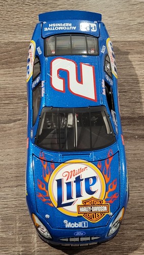 LOT OF 2 REVELL RUSTY Wallace MILLER LITE HARLEY-DAVIDSON 1:24 SEE DESCRIPTION - Picture 6 of 11