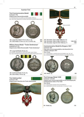 ORDER, MEDAL, DECORATION, CATALOGUE - Borna Barac: Reference Catalogue Part 1 - Picture 3 of 4