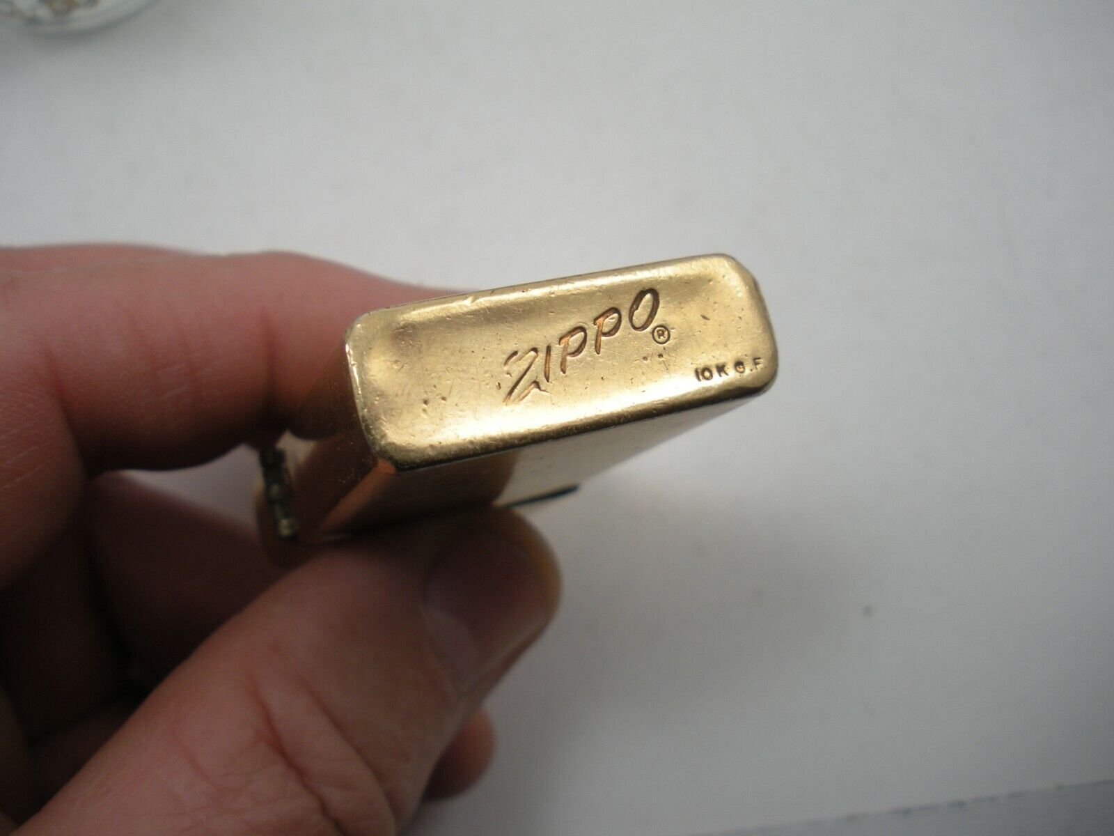 1960年製ZIPPOビンテージ 金張りスリム 10KGold Filled