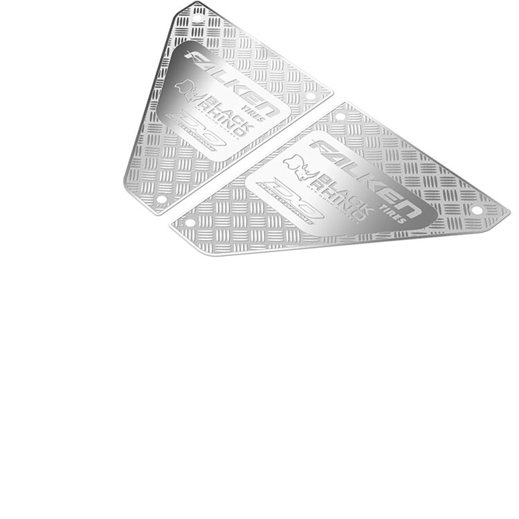 For Axial SCX6 HONCHO RC Trim Tabs Metal Protection Dimensional Stainless Steel