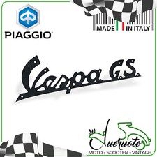 TARGHETTA ANTERIORE SCRITTA SCUDO STEMMA FREGIO VESPA 150 GS VS1 VS2 VS3 VS4 VS5